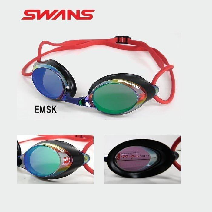 SWANS（スワンズ） 水泳ゴーグル SRX-MPAF-EMSK クッション付きスイム