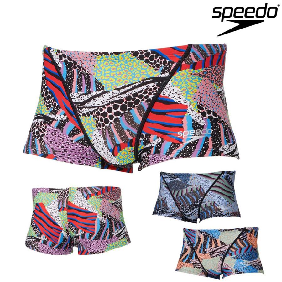 speedo 競泳水着 メンズ 練習用 スピード パッチワークスキン