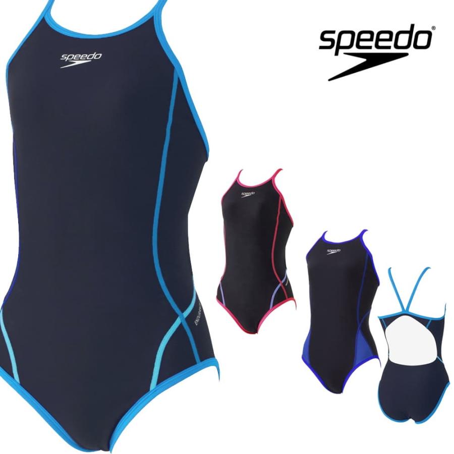 スピード SPEEDO 競泳水着 ジュニア女子 練習用 プッシュアップ