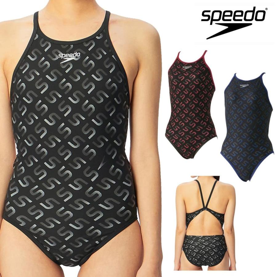 speedo スピード SPEEDO 競泳水着 レディース 練習用 モノグラム