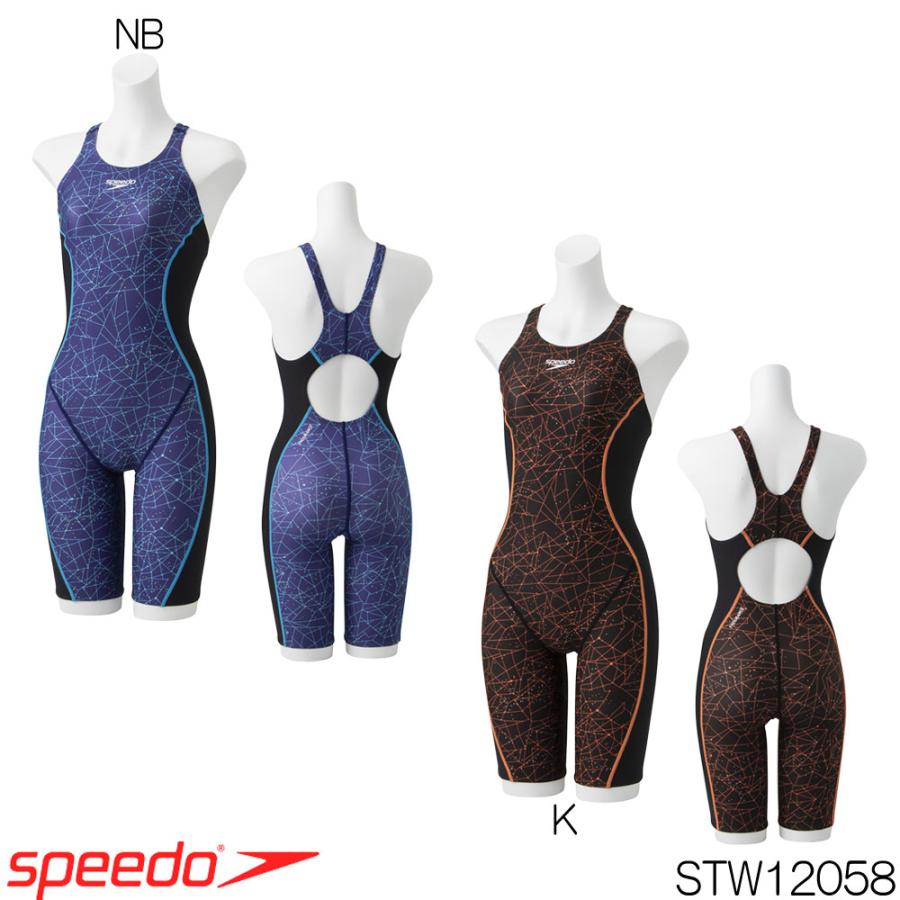スピード Speedo 競泳水着 レディース 練習用 スターマップターンズニースキン 年秋冬モデル Endurance 本物 競泳練習水着 Stw158 Sp