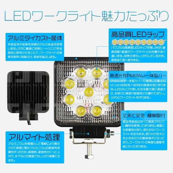 偽物にご注意 LED作業灯 ワークライト 27w ledライト led投光器 3200lm 防水 トラック 集魚灯 看板灯 12V/24V 角型 広角 拡散 送料無 8個C02 :ledwlc27w8t:光トレーディング - 通販 - Yahoo!ショッピング 偽物にご注意 LED作業灯 ワークライト 27w ledライト led投光器 3200lm 防水 トラック 集魚灯 看板灯 12V/24V 角型 広角 拡散 送料無 8個C02 :ledwlc27w8t:光トレーディング - 通販 - Yahoo!ショッピング