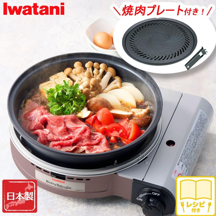Iwatani（イワタニ） 岩谷産業 [お得] 焼肉プレートLセット カセット 