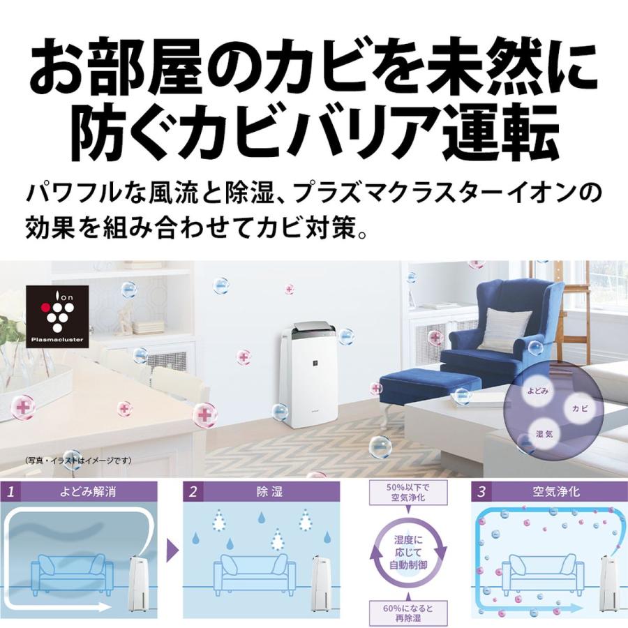 SHARP（シャープ） 衣類乾燥 除湿機 コンプレッサー方式 ハイパワー