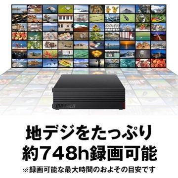 BUFFALO バッファロー 外付けHDD 6TB USB3.1/USB3.0用 HD-NRLD6.0U3-BA 