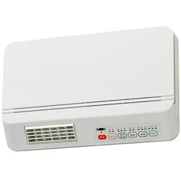山善 脱衣所温風セラミックヒーター 壁掛式 ホワイト DFX-RJ12-W