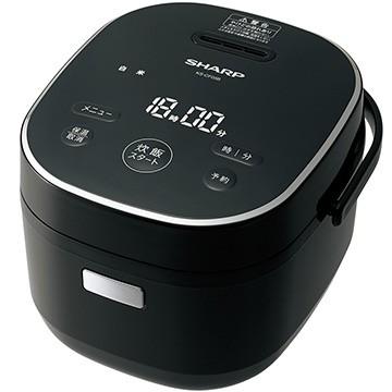 SHARP（シャープ） マイコン炊飯器 黒厚釜 炊飯ジャー 3合炊き