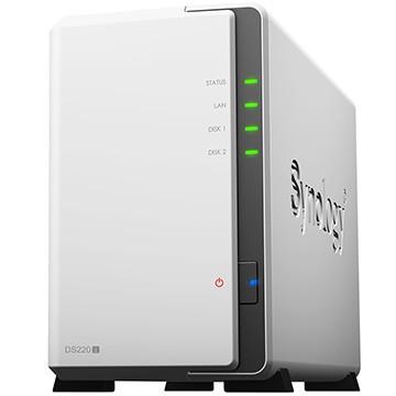 Synology ［在庫限り］NAS DiskStation クアッドコアCPU搭載多機能パーソナルクラウド 2ベイNASキット DS220j｜hikaritv