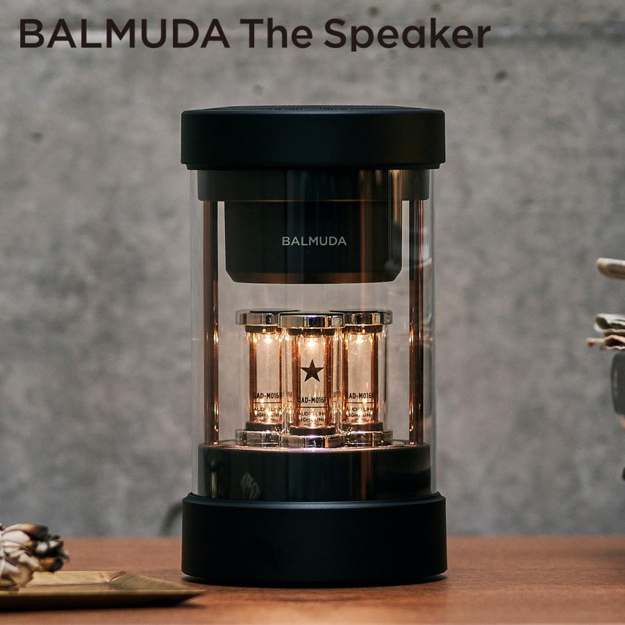 バルミューダ 「BALMUDA The Speaker」 ザ・スピーカー ブラック　【正規販売店】 M01A-BK｜hikaritv