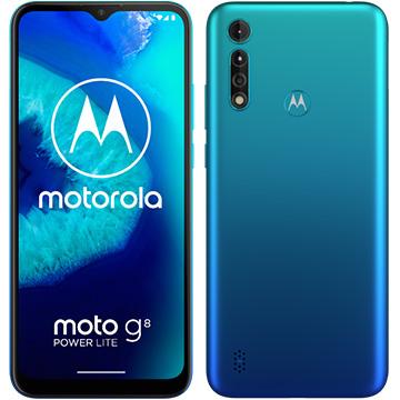 Motorola moto g8 未使用品 power lite PAKB0003JP 4GB ふるさと割 64GB ポーラブルー