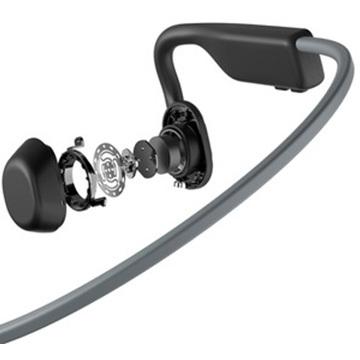 Shokz 骨伝導ワイヤレスヘッドホン OpenMove - Slate Grey AFT-EP