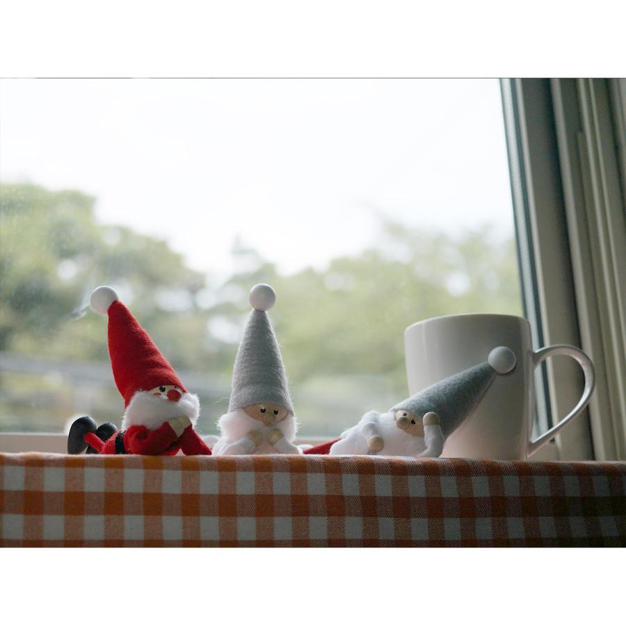 NORDIKA Nisse ノルディカ ニッセ クリスマス 木製人形 寝転がるサンタ (赤) NRD120648|hikaritv|05