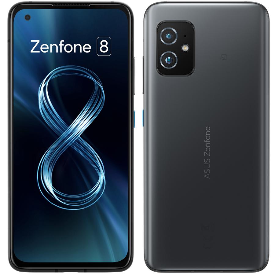 ASUS ZenFone 8 オブシディアンブラック [SIMフリースマホ] ZS590KS