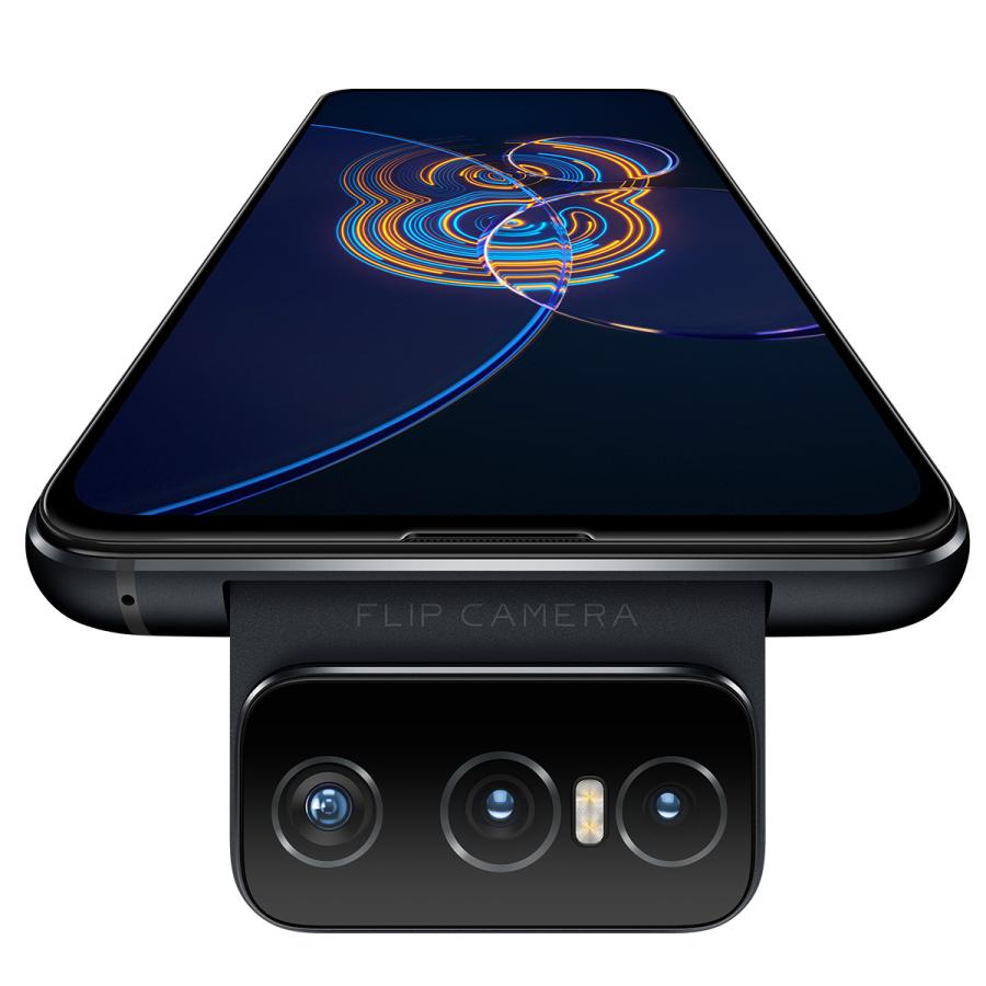 美品 SIMフリー ASUS ZenFone 8 Flip 128GB ブラック ASUS（エイスース） ASUS ZenFone 8 Flip ギャラクティックブラック