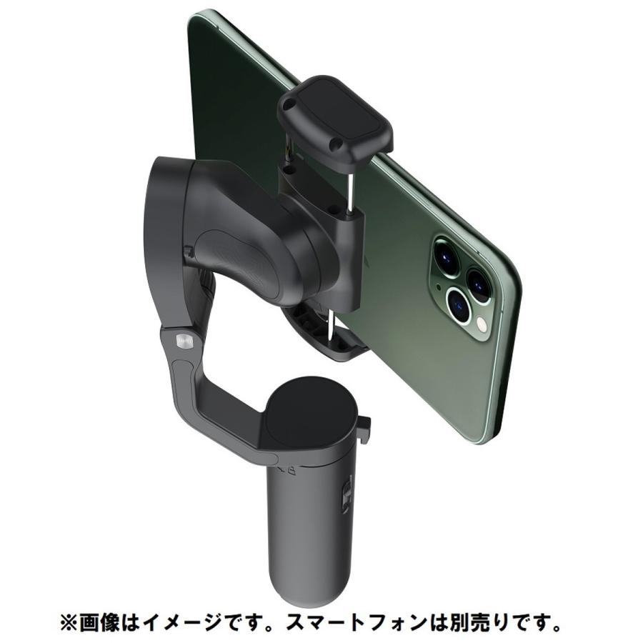 Hohem ■iSteady X Black スマートフォン用３軸ジンバル 折りたたみ式 iSteady-X-Black01