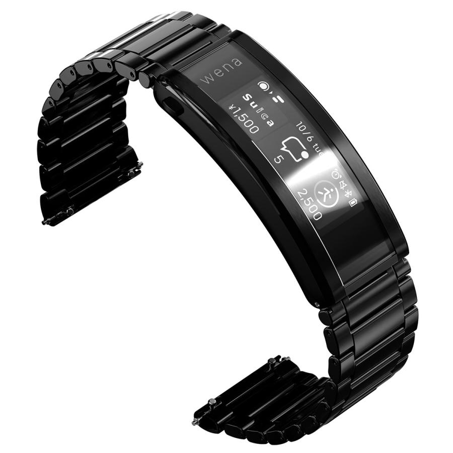 SONY wena 3 metal Premium Black スマートウォッチ WNW-B21A/B  