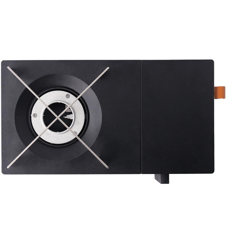 amadana CC-146 カセットコンロ 黒　収納ケース付き amadana（アマダナ） カセットコンロ 卓上コンロ おしゃれ ブラック CC