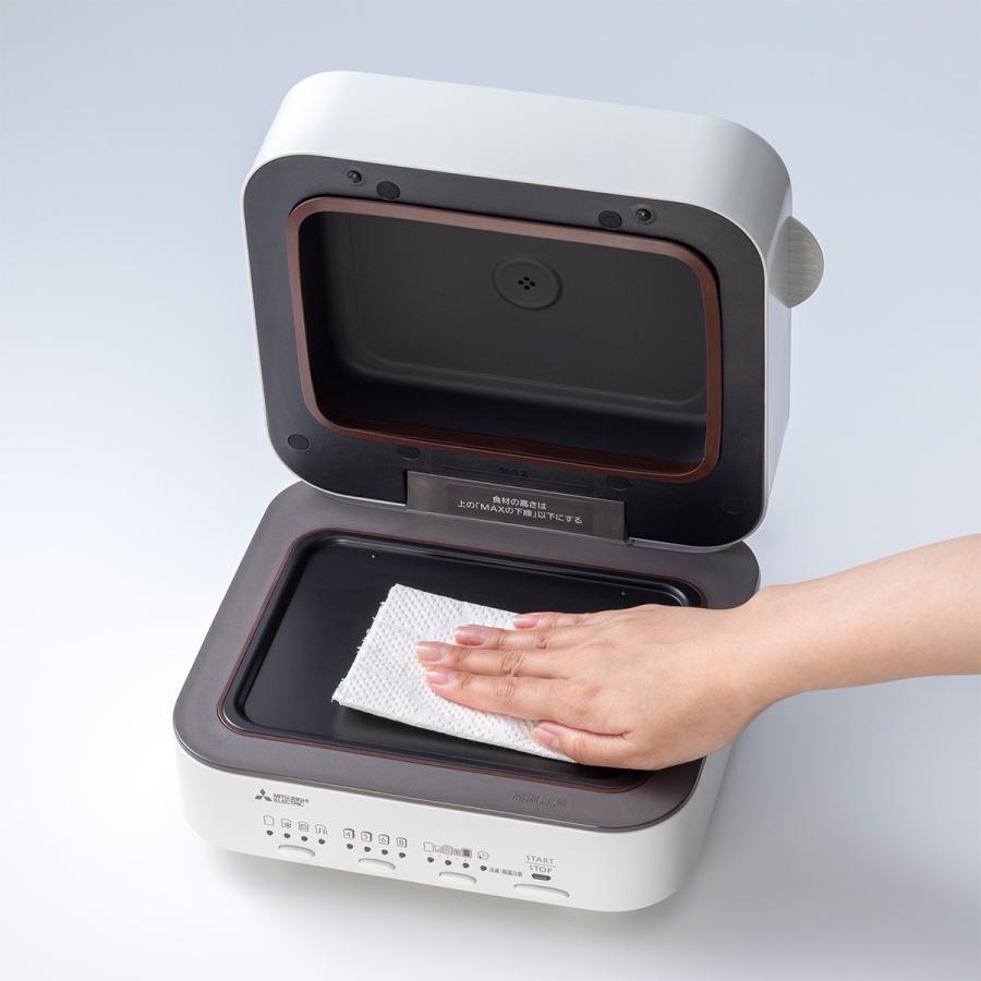 三菱（MITSUBISHI） 三菱電機 ブレッドオーブン ノーブルホワイト 究極