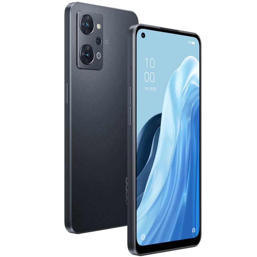 OPPO Reno7 A スターリーブラック イヤホンセット [SIM OPPO Reno7 A スターリーブラック イヤホンセット [SIM
