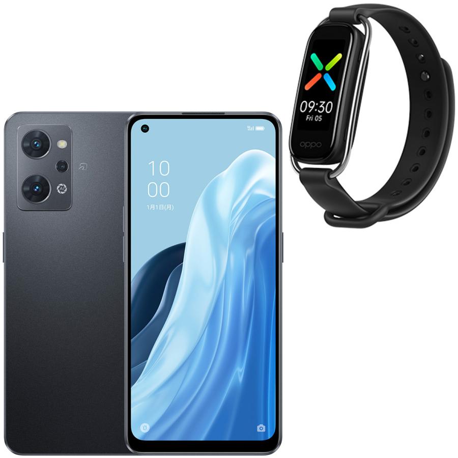 OPPO（オッポ） OPPO OPPO Reno7 A スターリーブラック バンドセット