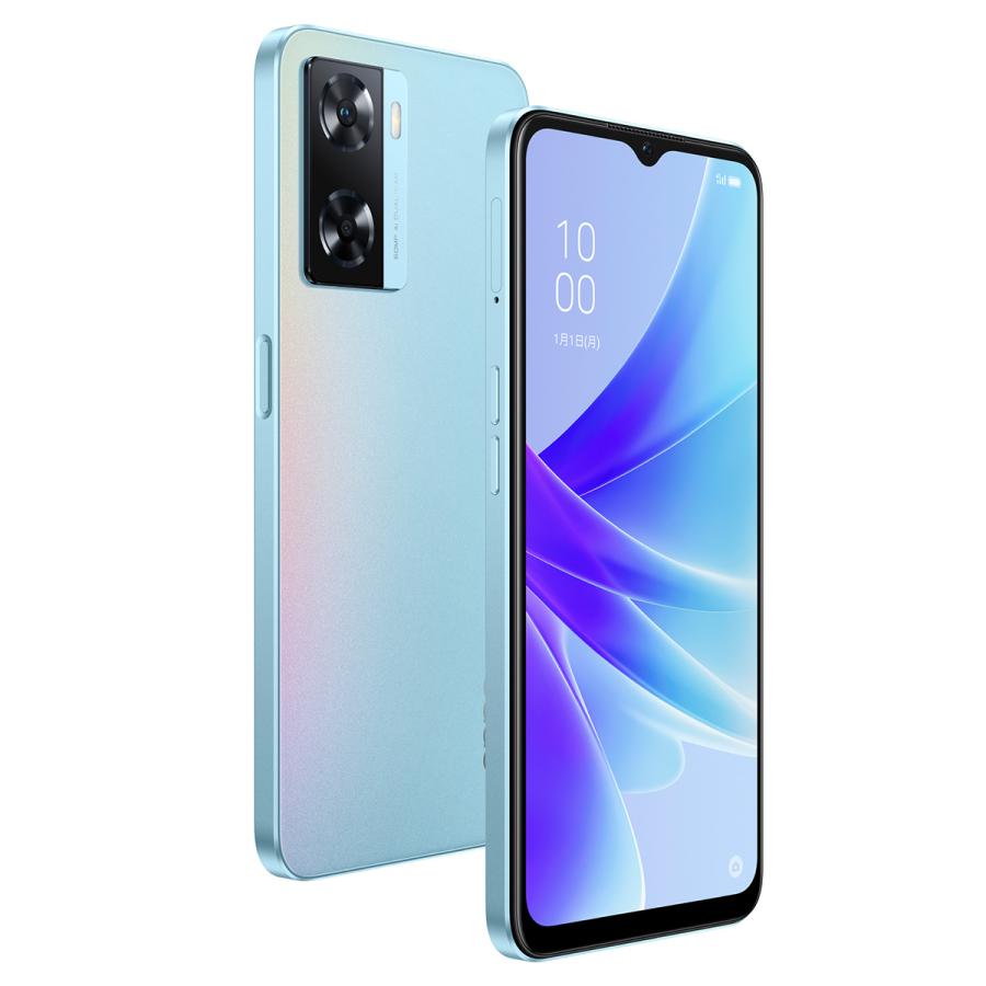OPPO（オッポ） OPPO A77 ブルー ［SIMフリースマホ］ CPH2385BL