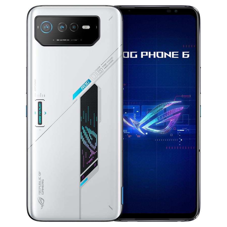 ASUS ROG Phone6 12/256 ストームホワイト ASUS（エイスース） ASUS ROG Phone 6 ストームホワイト 12GB 256GB