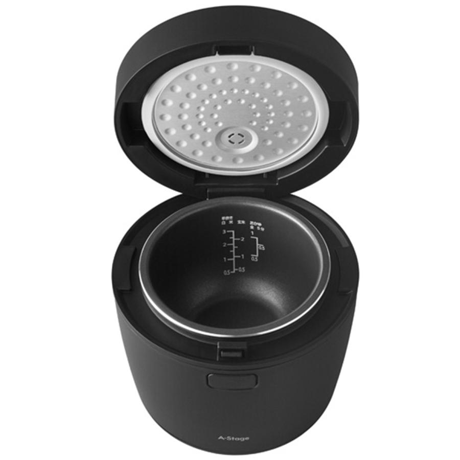 通販 astage 炊飯器 炊飯器 マルチライスポット RC-A30BK