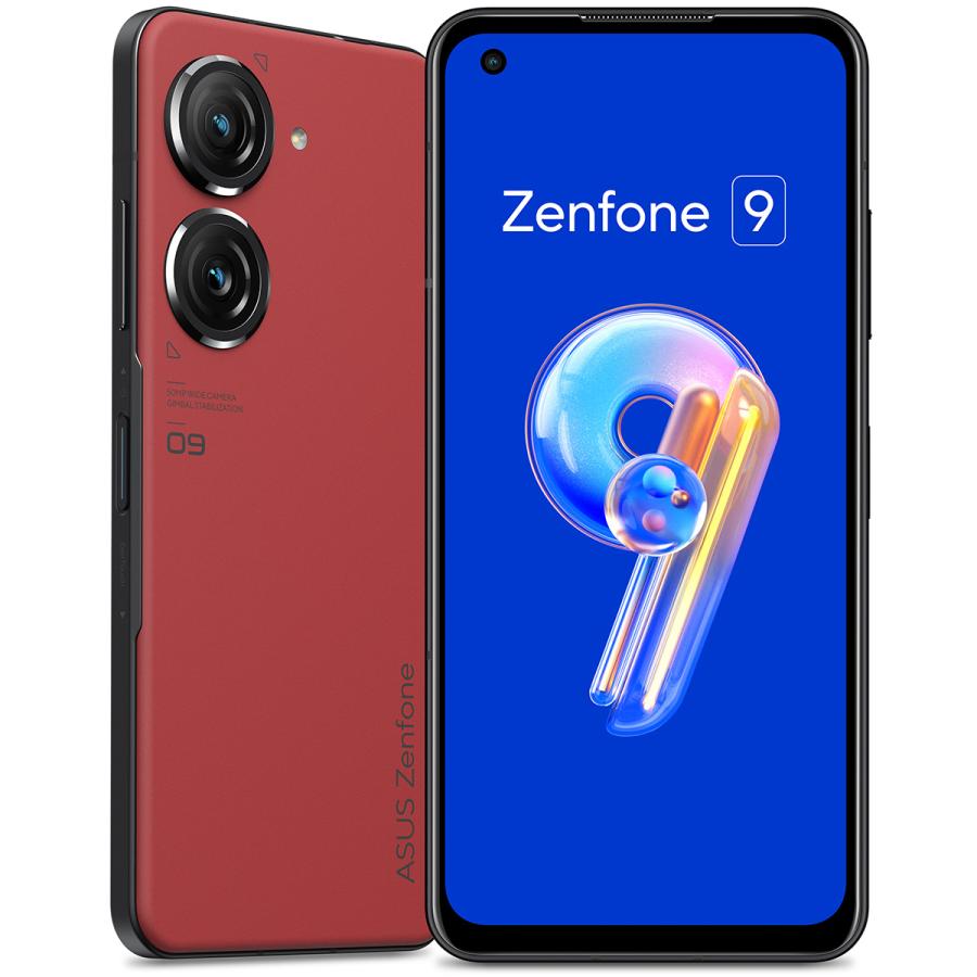 ASUS Zenfone 9 /サンセットレッド/128G/8G ZF9-RD8S128