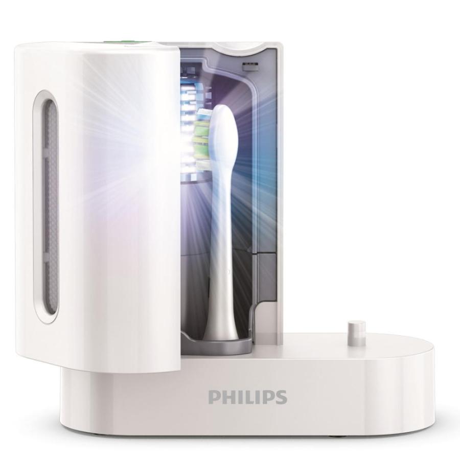 PHILIPS sonicare 紫外線除菌器付き 電動歯ブラシ UV除菌器で清潔を保てる電動歯ブラシ「ソニッケアー」フィリップス