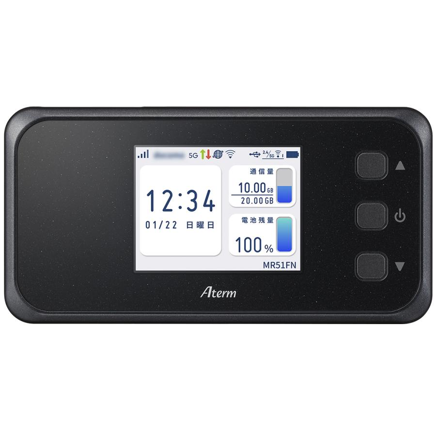 Aterm MR51FN 5Gモバイルルーター、クレードルセット Amazon.co.jp: NEC Aterm MR51FN 専用クレードルセット 5G