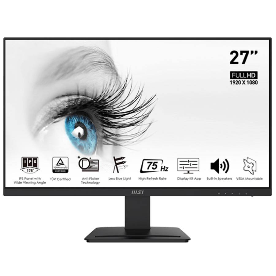 MSI ［在庫限り］ビジネスモニター 27インチ/フルHD/IPSパネル/75Hz 