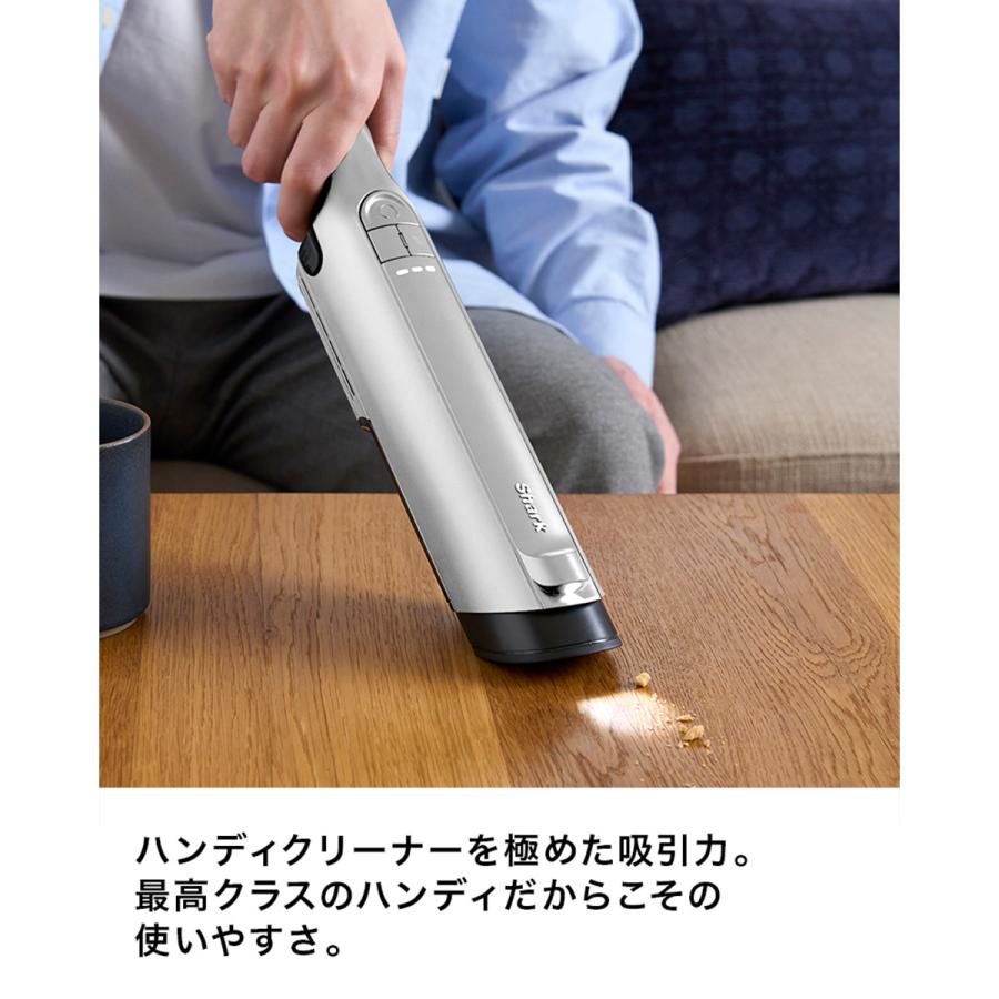 Shark シャーク 充電式ハンディクリーナー EVOPOWER EX グレイ Shark シャーク 充電式ハンディクリーナー EVOPOWER EX グレイ
