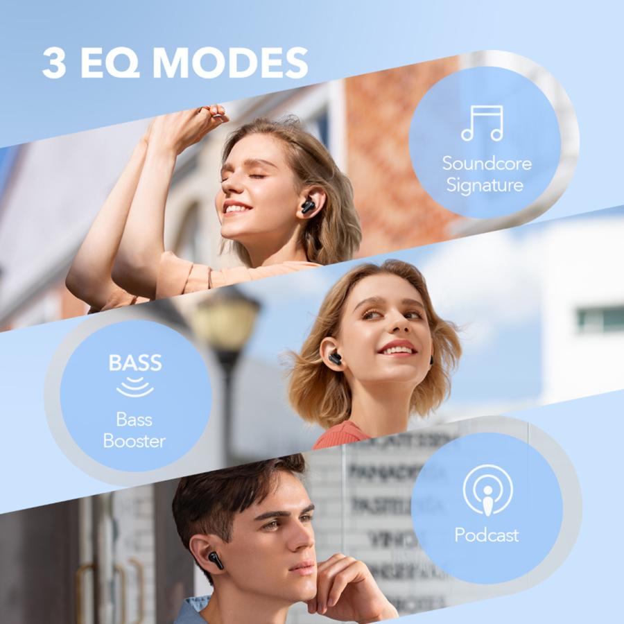 docomo select ワイヤレスイヤホン Soundcore Life Note E ホワイト