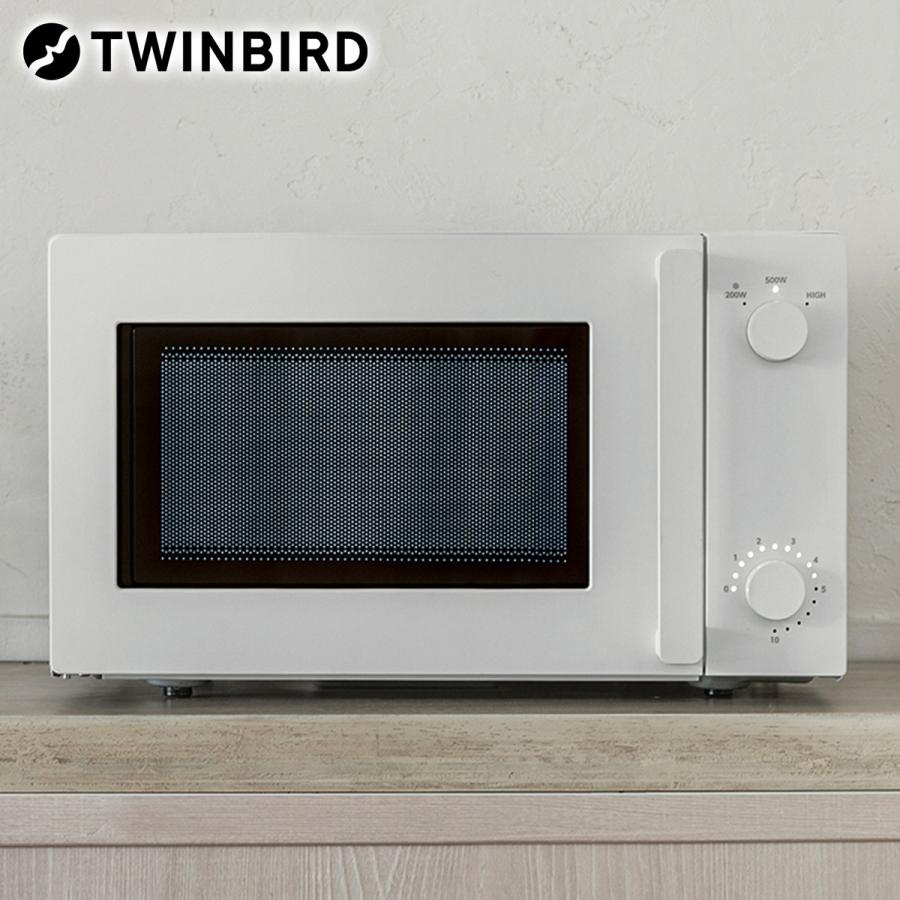 18L 単機能電子レンジ 2024年製 TWINBIRD ほぼ未使用 Hzフリー DR-F282B フラット 18L 【公式】電子レンジ ツインバード（TWINBIRD） 電子レンジ・オーブン