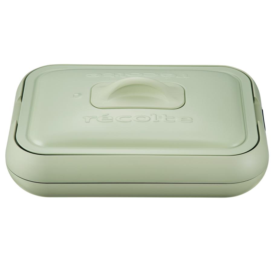 recolte ホットプレート　ペールグリーン 製品情報／Hot Plate Single［ホットプレート シングル］・Solo