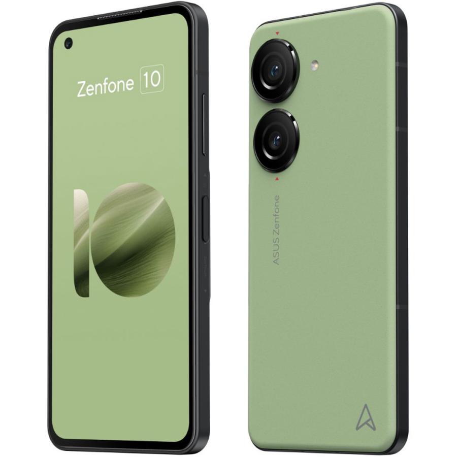 ASUS Zenfone10　8GB/256GB オーロラグリーン ASUS（エイスース） ASUS Zenfone 10/オーロラグリーン/8GB/256GB ZF10