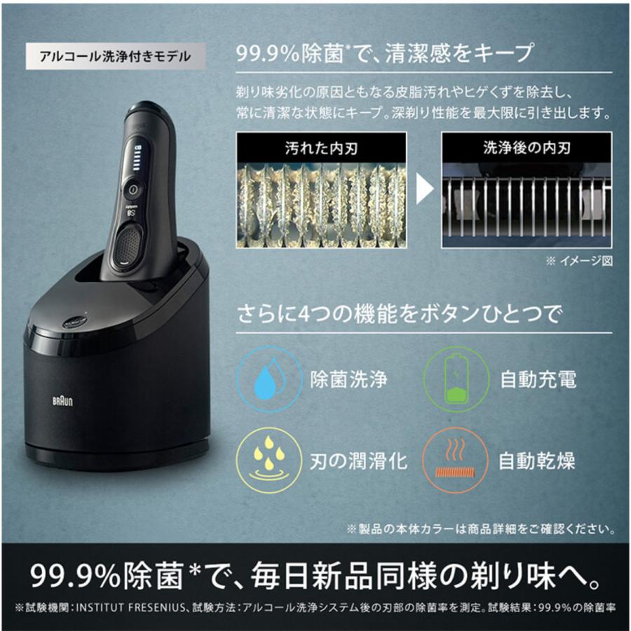 BRAUN ブラウン シリーズ8 メンズシェーバー 3枚刃 ひげそり BRAUN ブラウン シリーズ8 メンズシェーバー 3枚刃 ひげそり