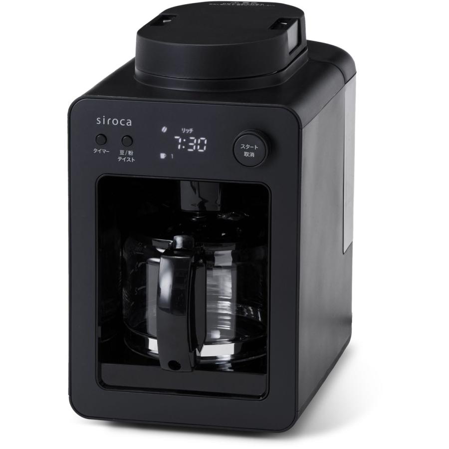 siroca コーヒーメーカー カフェばこ SC-A352K [ブラック]の商品画像（Yahoo!ショッピング）
