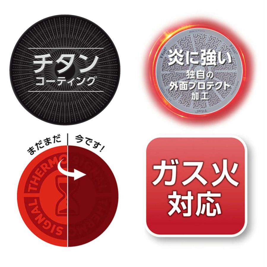 T-fal（ティファール） 【在庫限り】 フライパン9点セット こびりつき