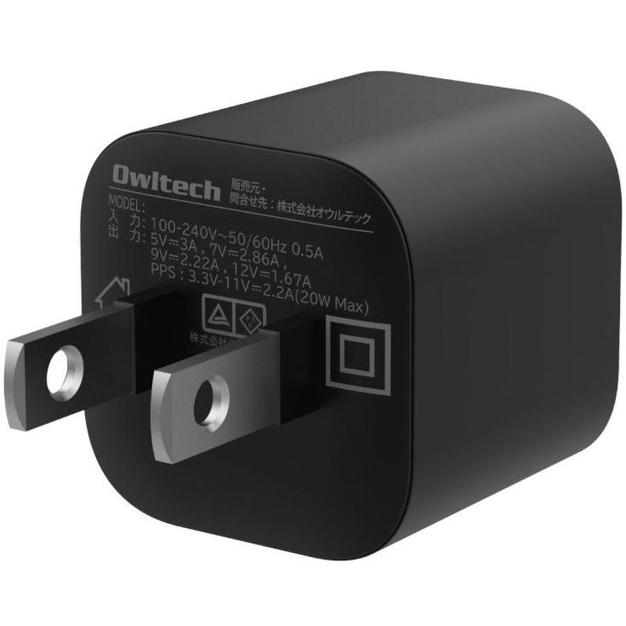 NTTドコモ純正品】ポータブルACアダプタOW03 Type-C 最大20W NTTドコモ純正品】ポータブルACアダプタOW03 Type-C 最大20W