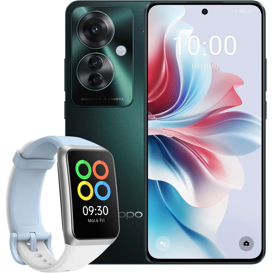 CPH2603 GR Reno11 A ダークグリーン 8GB ストレージ128GB Android 14