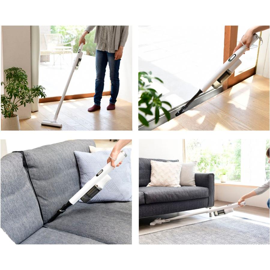 A112 山善 コードレススティッククリーナー ZSP-L160(W) 楽天市場】【9月は毎日開催！エントリーで最大100％ポイント