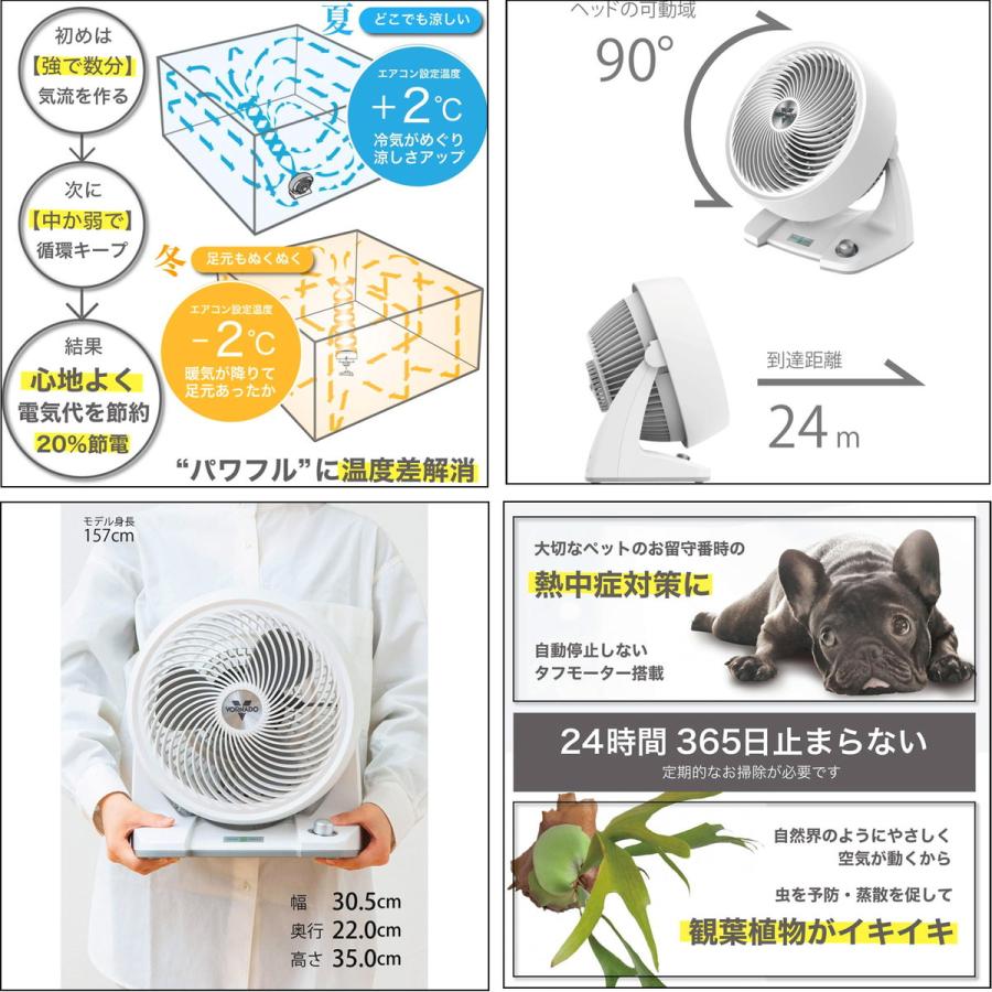 ボルネード VORNADO サーキュレーター ホワイト 30畳 DCモーター ボルネード VORNADO サーキュレーター ホワイト 30畳 DCモーター