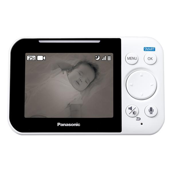 Panasonic パナソニック ベビーモニター おやすみ音搭載 ホワイト KX-HC705-Wの画像