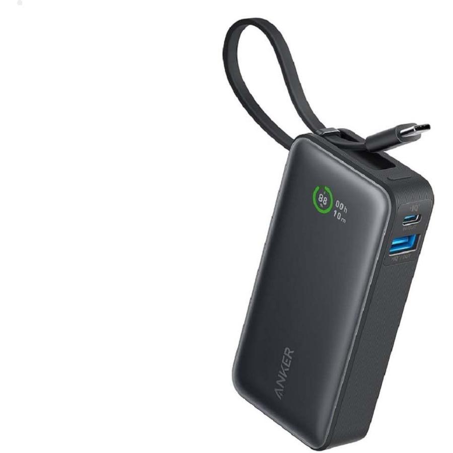ANKER Nano Power Bank 30W Built-In USB-C Cable モバイルバッテリー