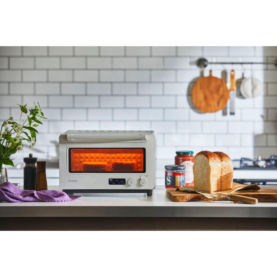 シロカ ST-2D451W オーブントースター　ホワイトsiroca　すばやきトースター[ST2D451W] 返品種別A siroca（シロカ） すばやきトースター ホワイト ST-2D451-W : ひかりTV