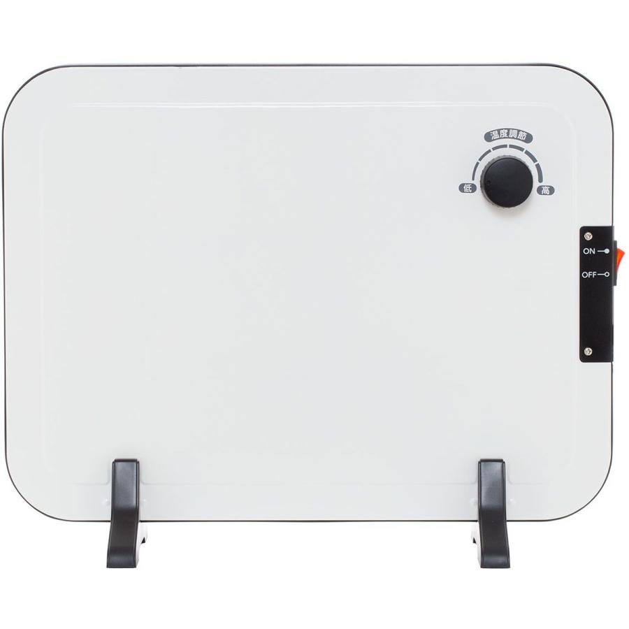 山善（YAMAZEN） ミニパネルヒーター 薄型 温度調節機能付 DP-SB1610-W
