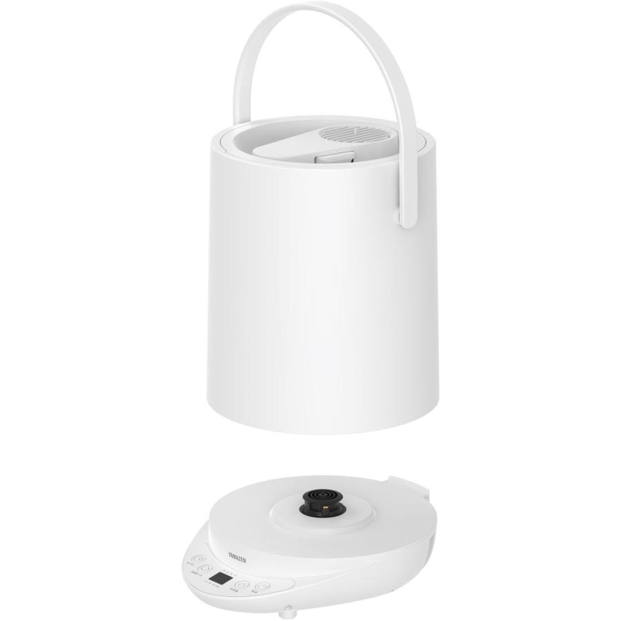 山善（YAMAZEN） ケトル型 スチーム式加湿器 上部給水 タンク容量2.8L