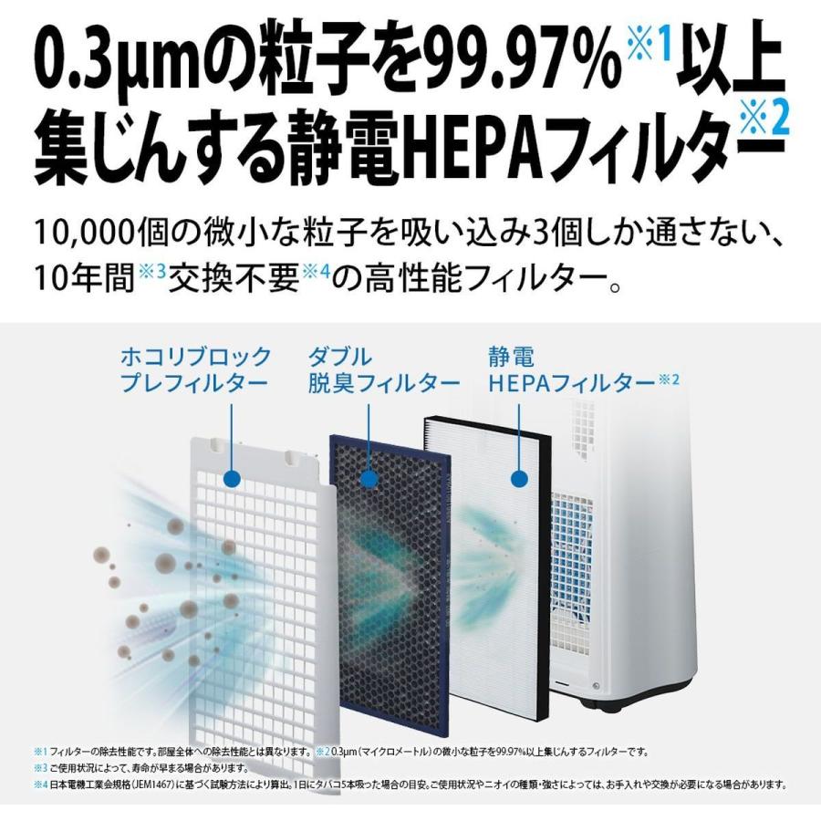 SHARP プラズマクラスター KC-S50-W 加湿空気清浄機 加湿器 花粉