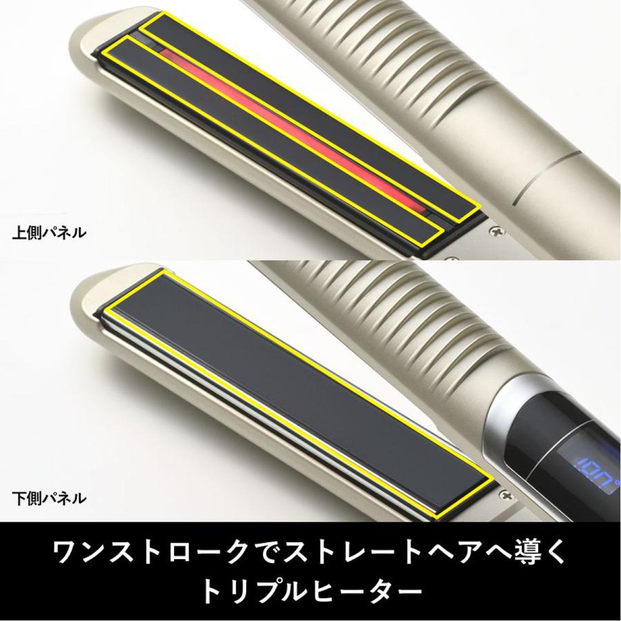 YA‐MAN（ヤーマン） スムースアイロンフォトイオン プラス ネイビー
